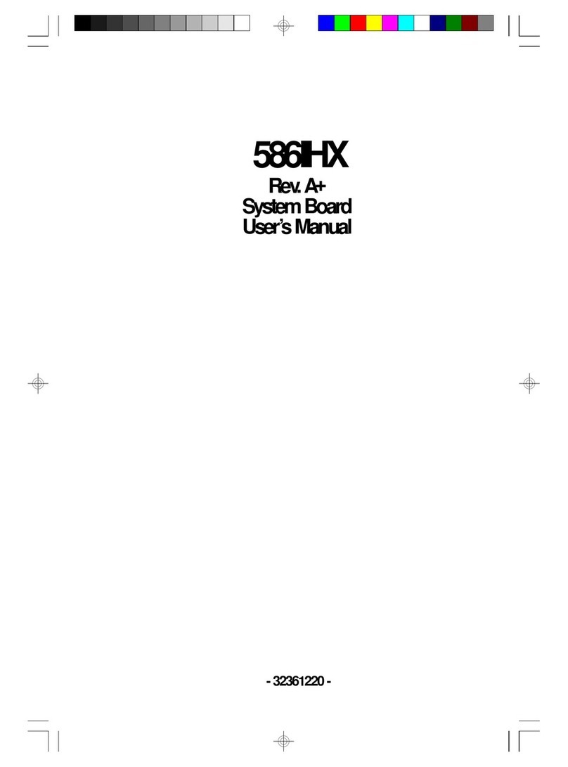 DFI 586IHX User manual