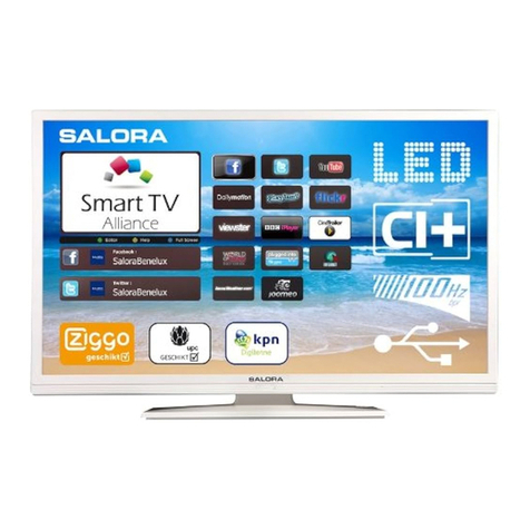 Salora 50LED8110CSW User manual Salora 50LED8110CSW User manual