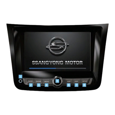 SSANGYONG MTXW100Y40 user manual