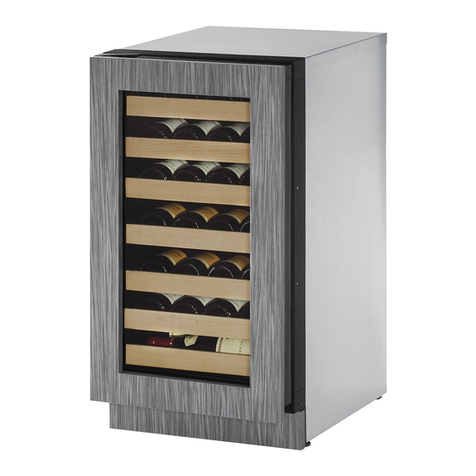 U-Line Wine Captain 2000 Series Installation manual U-Line Wine Captain 2000 Series Installation manual