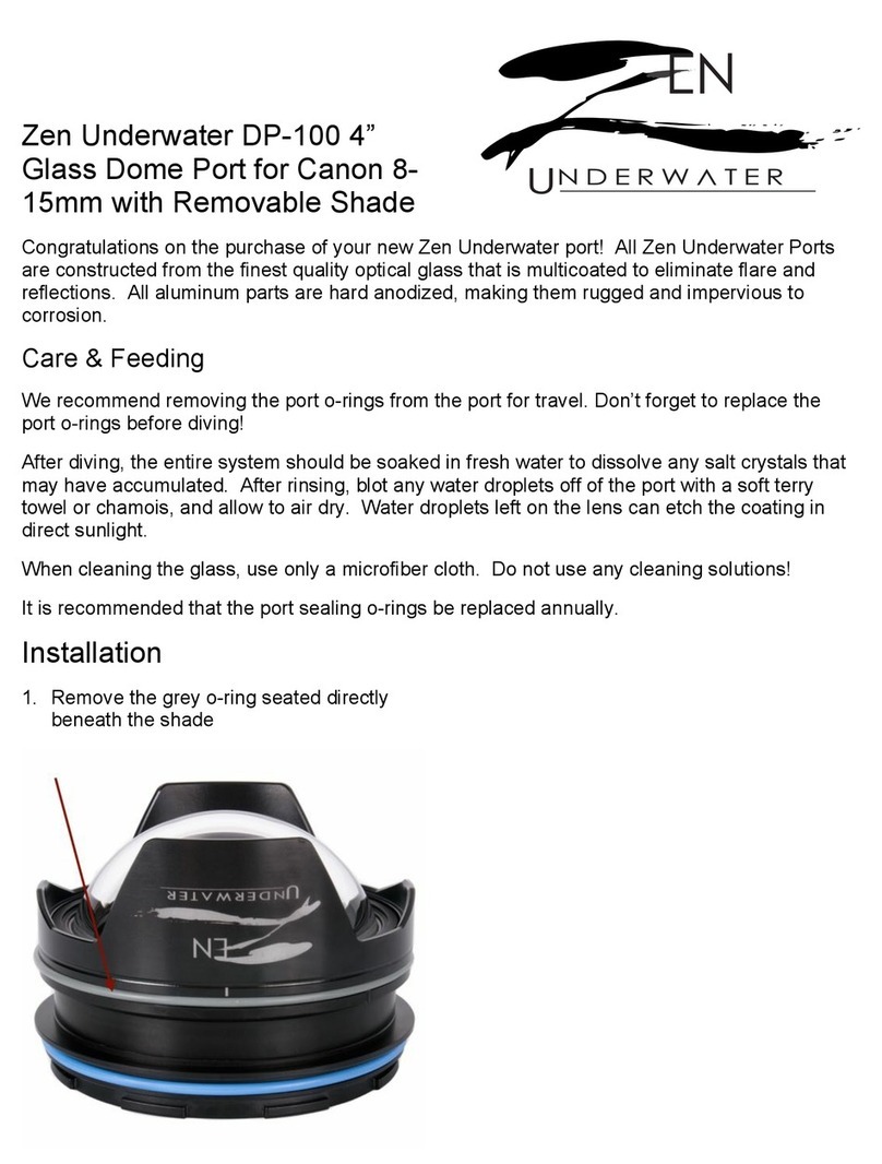 Zen Underwater DP-100 User manual