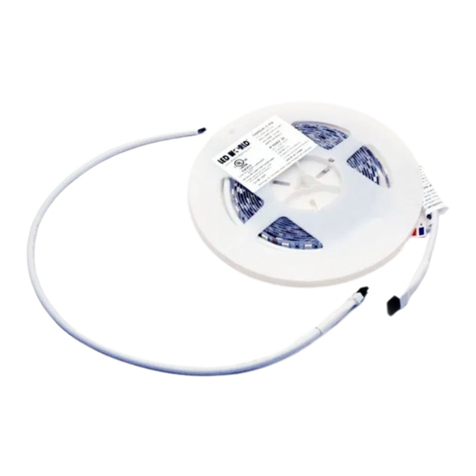 LED World FA60M50-4M-12V-RGB Installation instructions manual