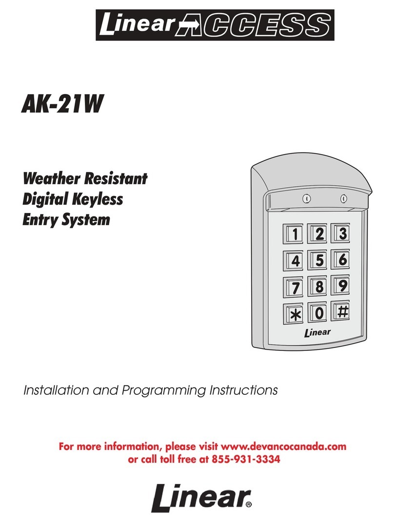Linear AK-21W Technical specifications