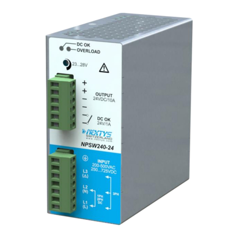 nextys NPSW240 Series User manual