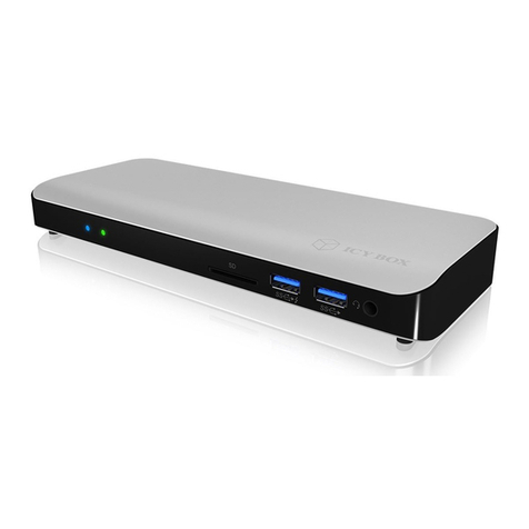 Icy Box IB-DK2501-TB3 User manual