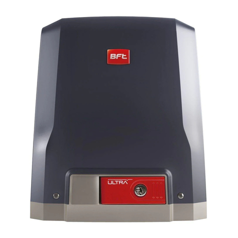 BFT KR92522800003 Installation and user manual