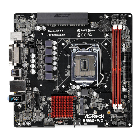 ASROCK B150M-PIO User manual