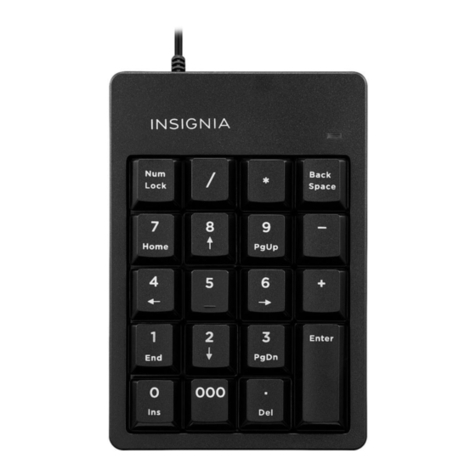 Insignia NS-PNKNUM19 Quick setup guide