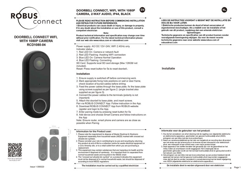 Robus RCD1080-04 User manual