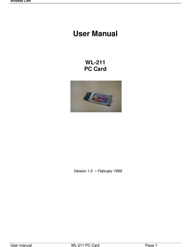 Gemtek WL-211P user manual