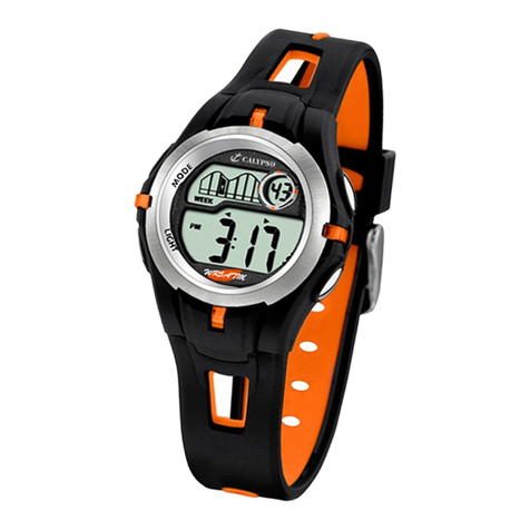 Calypso Watches DIGITAL IKM 637 instruction manual