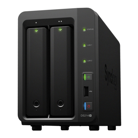 Synology DiskStation DS214+ User manual