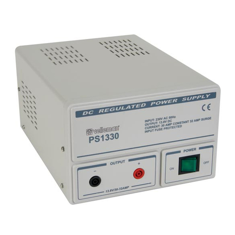 HQ Power Pro Power PS1330 User manual HQ Power Pro Power PS1330 User manual