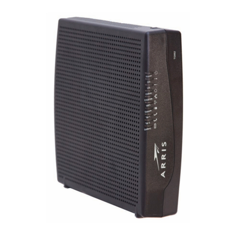 Arris Touchstone TG862G user guide