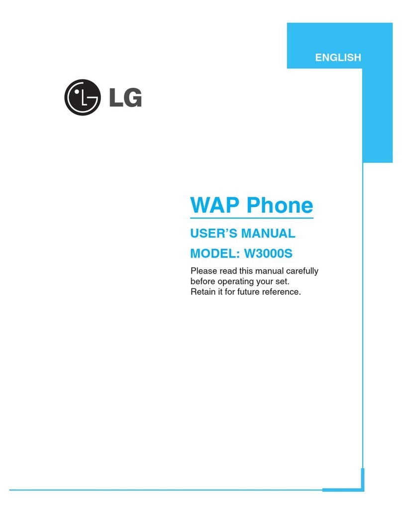 LG W3000S User manual
