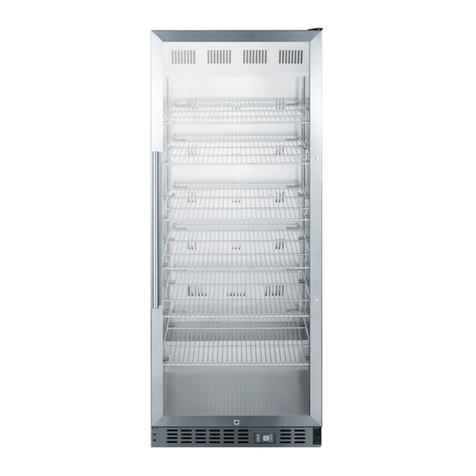 Summit Appliance Accucold ACR612 instruction manual