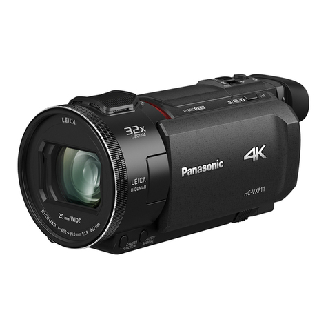 Panasonic HC-VXF1 Installation and service instructions Panasonic HC-VXF1 Installation and service instructions