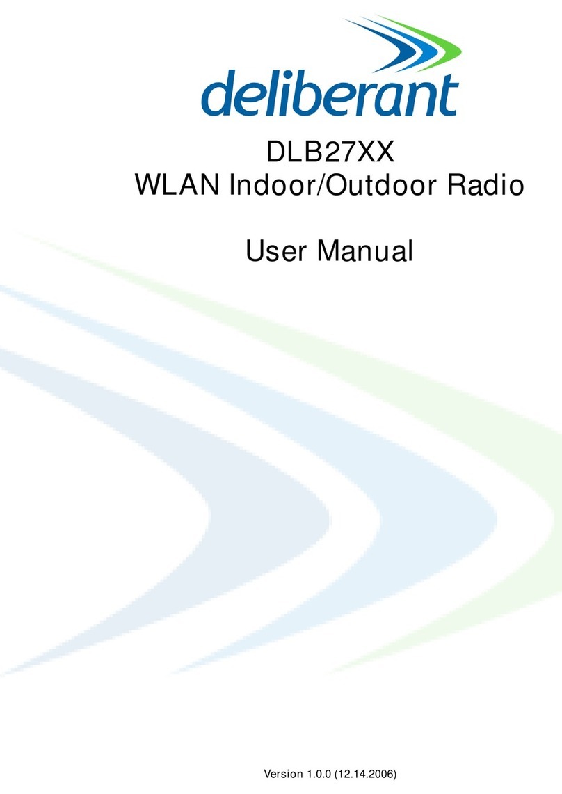Deliberant DLB27 Series user manual