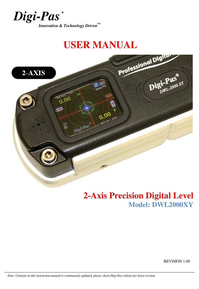 Digi-Pas DWL2000XY User manual