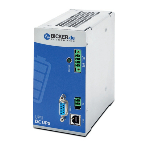Bicker Elektronik UPSI-2406DP3 User manual