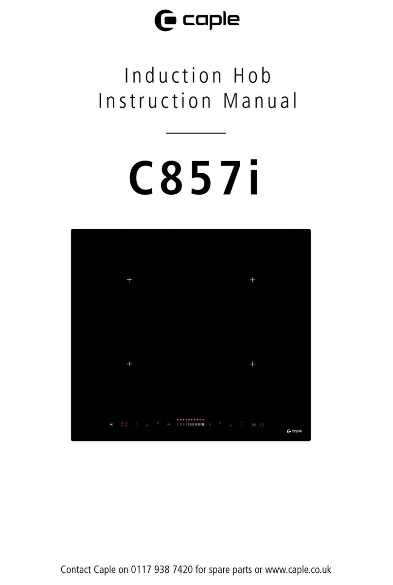 Caple 857i User manual