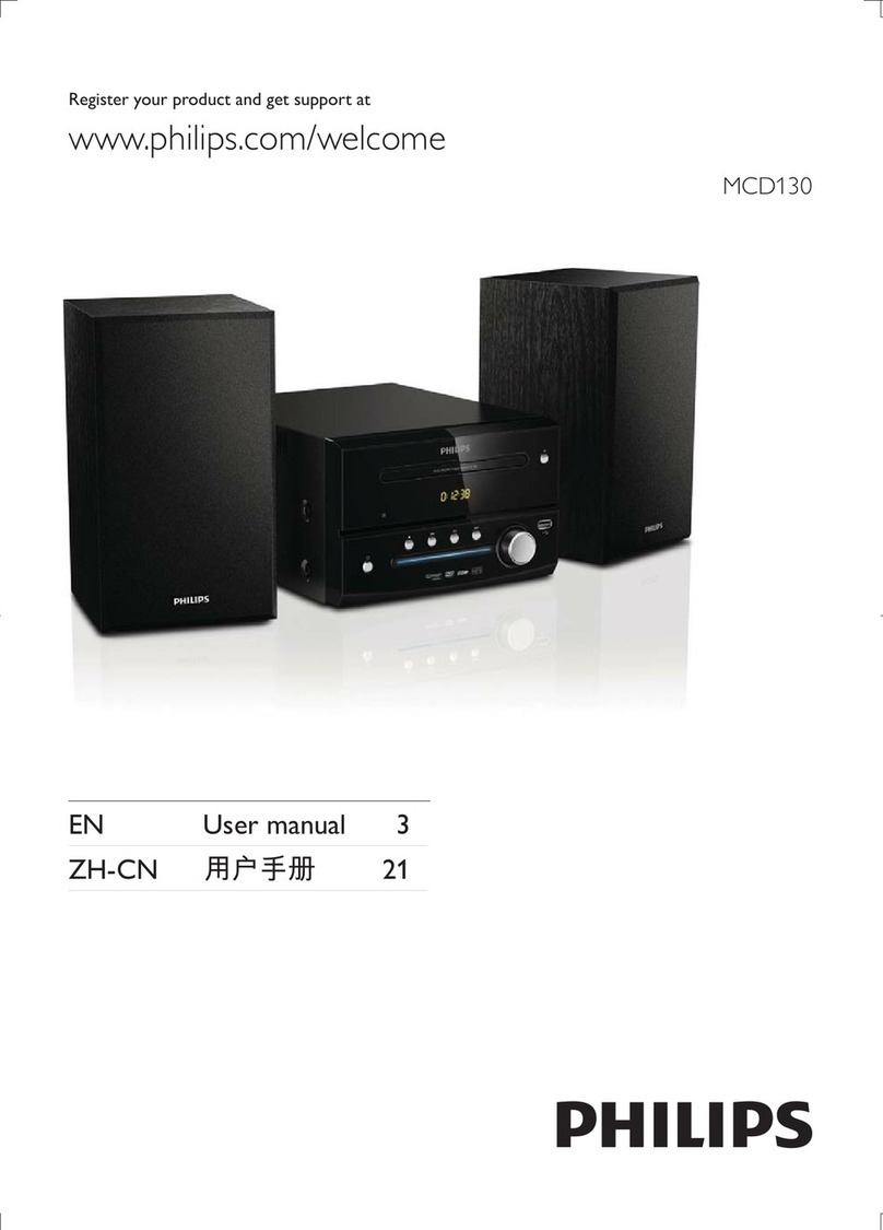 Philips MCD130 user manual