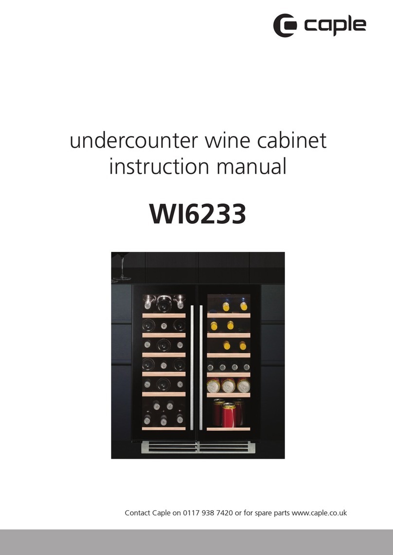 Caple Sense Wi6233 User manual