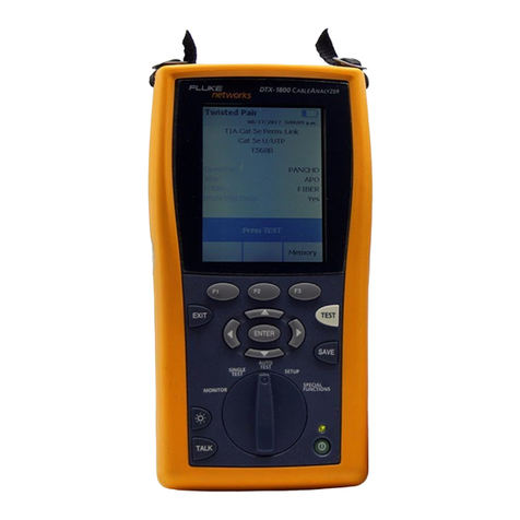 Fluke DTX-GFM2 user manual