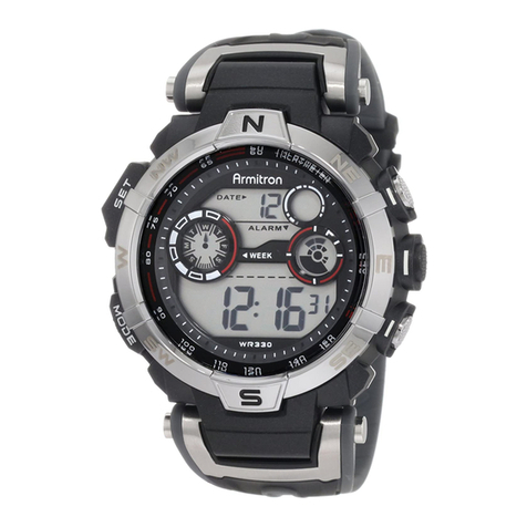 Armitron pro sport M0901 Series instruction manual