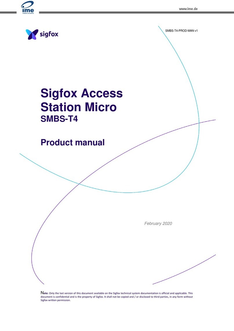 IME Sigfox Access Station Micro product manual