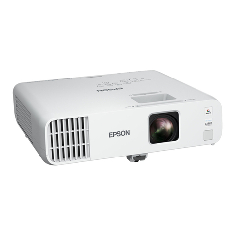 Epson EB-L200X User manual Epson EB-L200X User manual