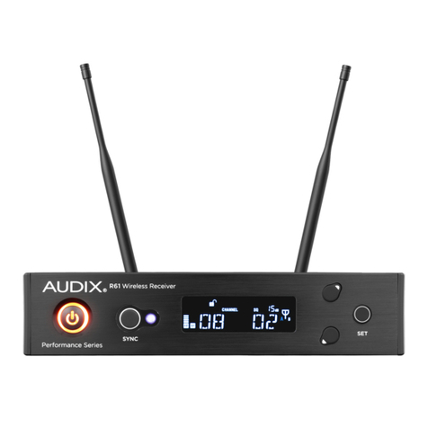 Audix AP61 User manual
