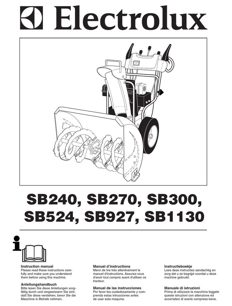 Electrolux SB240 instruction manual