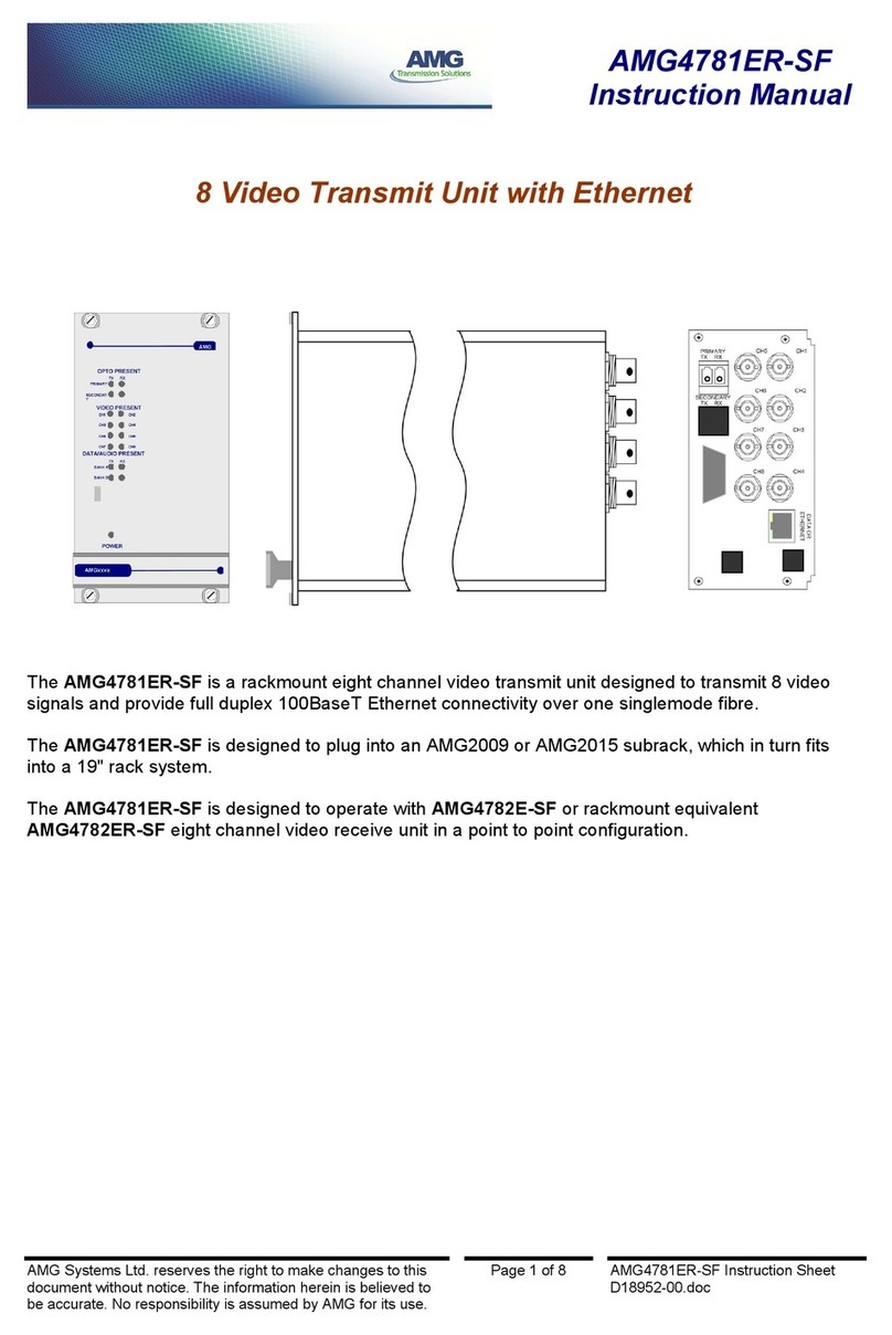 AMG AMG4781ER-SF instruction manual