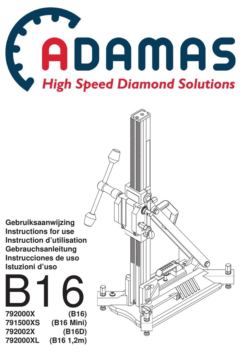 ADAMAS B16 Instructions for use