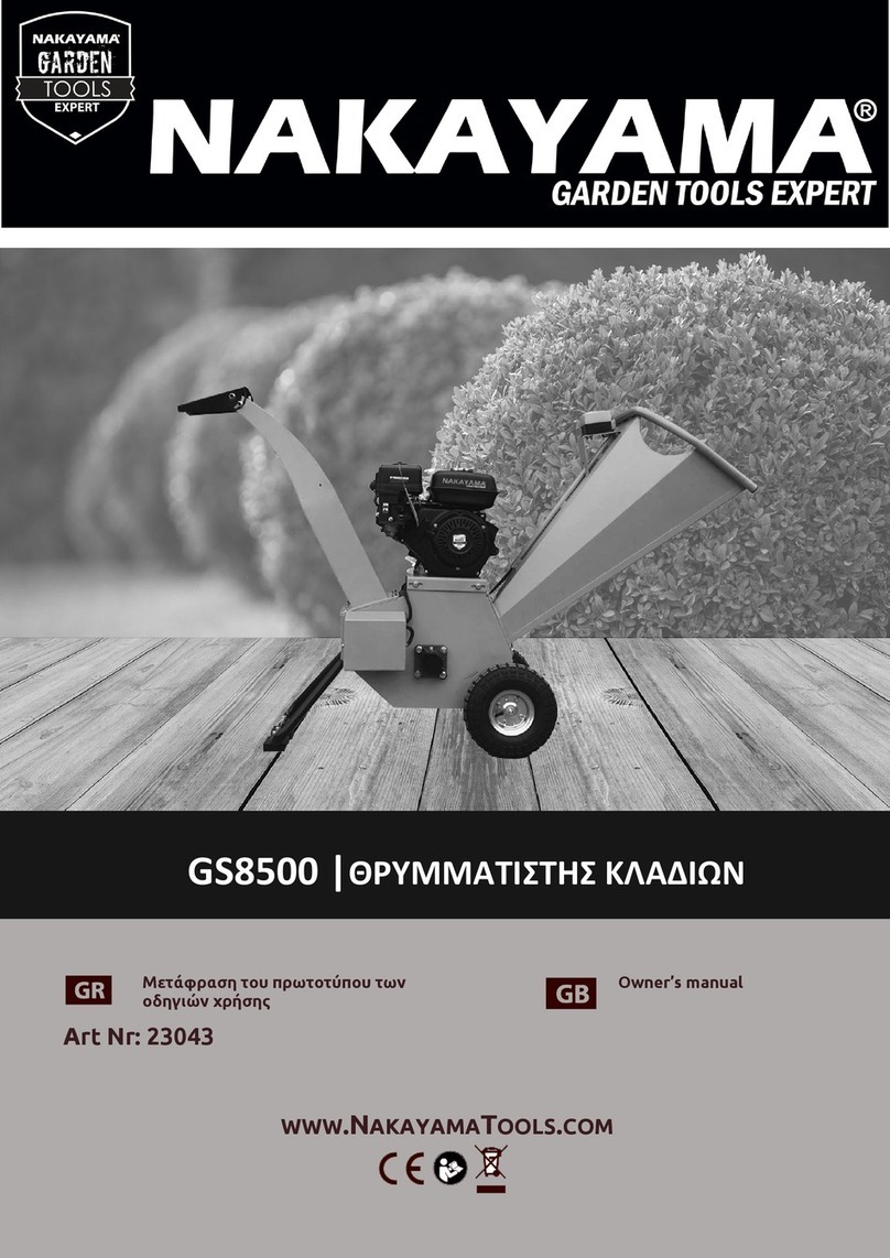 Nakayama GS8500 owner's manual