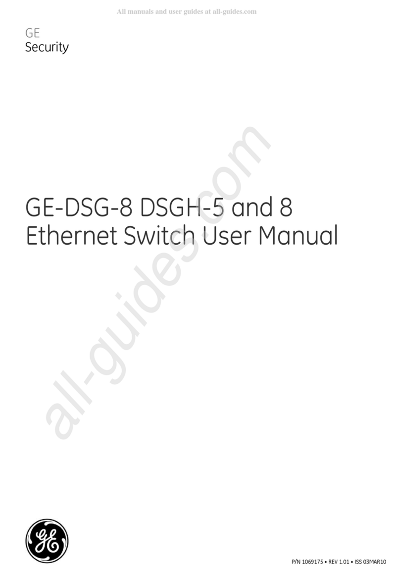GE GE-DSG-8 DSGH-5 User manual