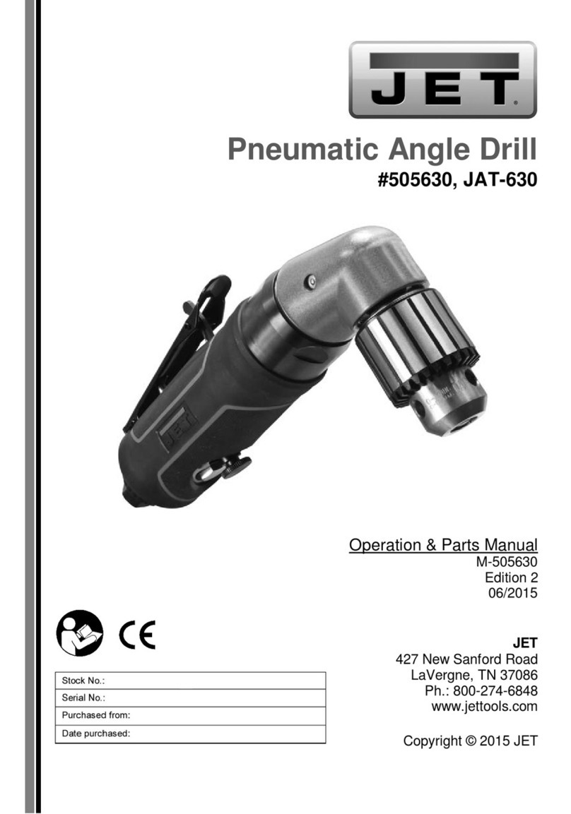 Jet JAT-630 Operations & parts manual