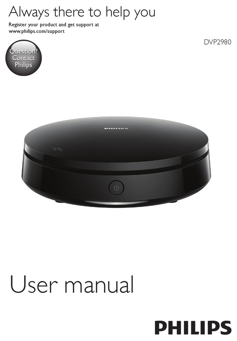 Philips DVP2980/96 User manual