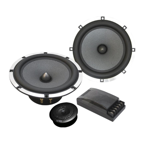 XFIRE AUDIO XFR652S owner's manual
