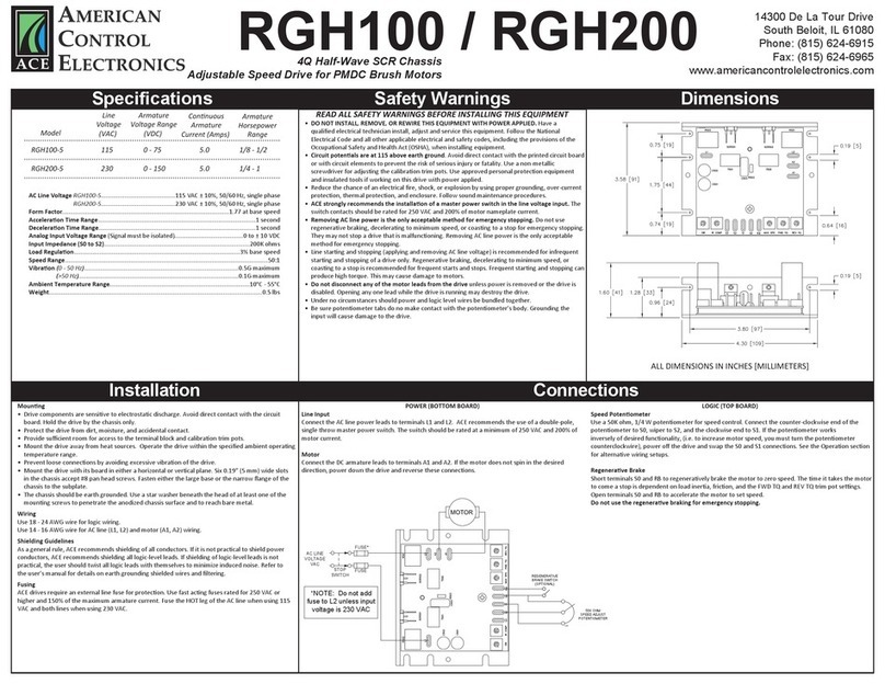 Ace RGH100 quick start guide