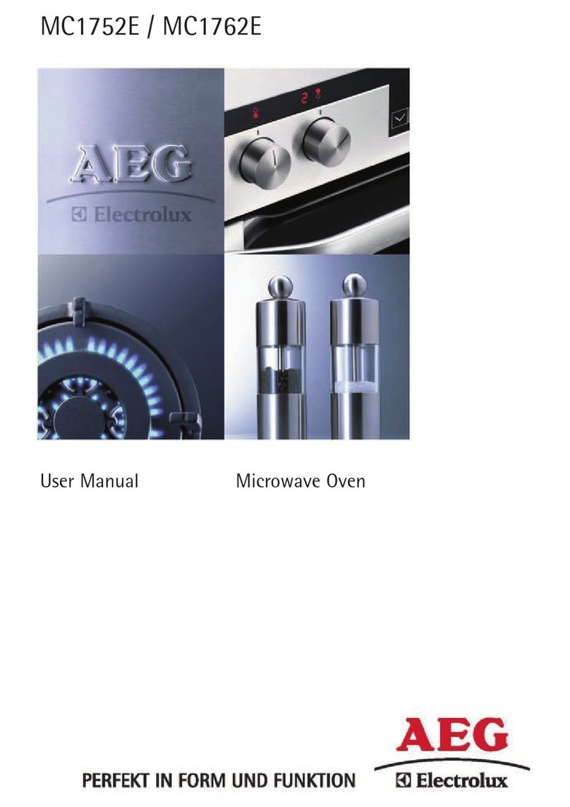 Electrolux AEG MC1762E User manual Electrolux AEG MC1762E User manual