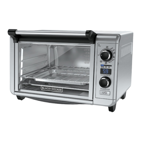 Black & Decker TOD3300SSD User manual