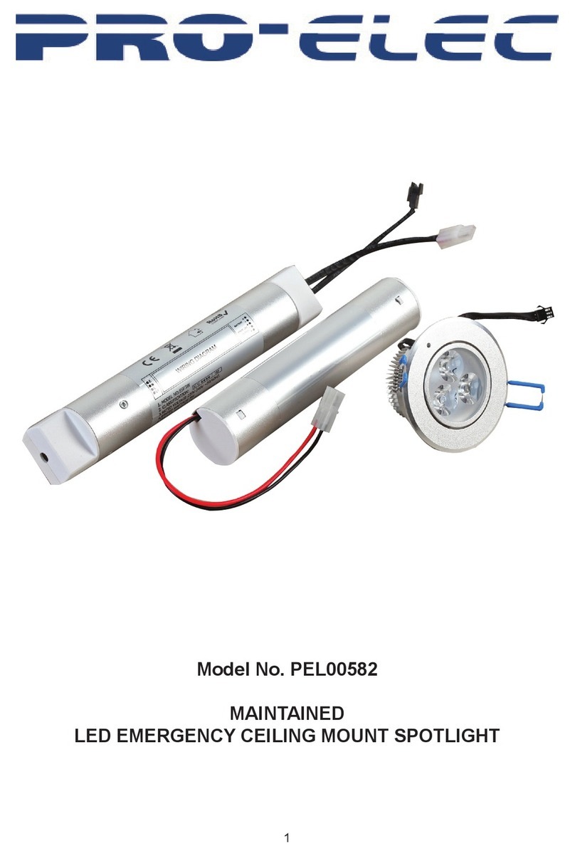 Pro-Elec PEL00582 instructions