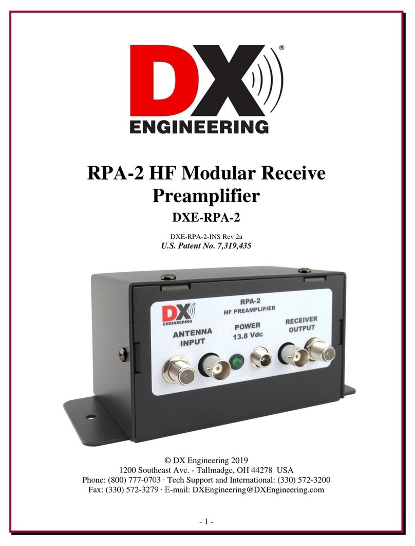 DX Engineering RPA-2 User manual DX Engineering RPA-2 User manual