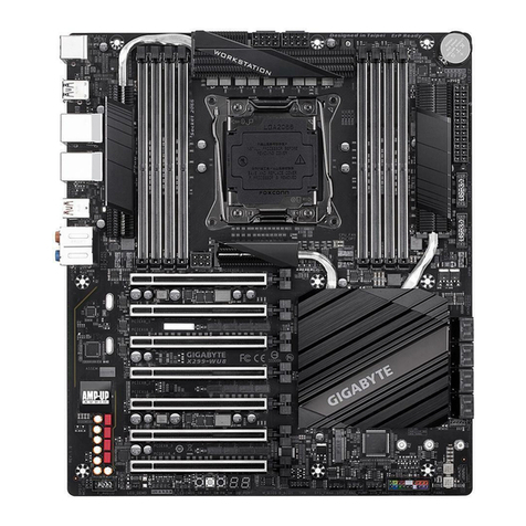 Gigabyte X299-WU8 user manual