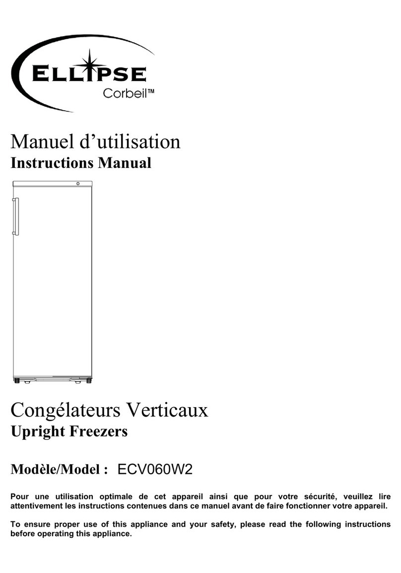 corbeil ELLIPSE ECV060W2 instruction manual