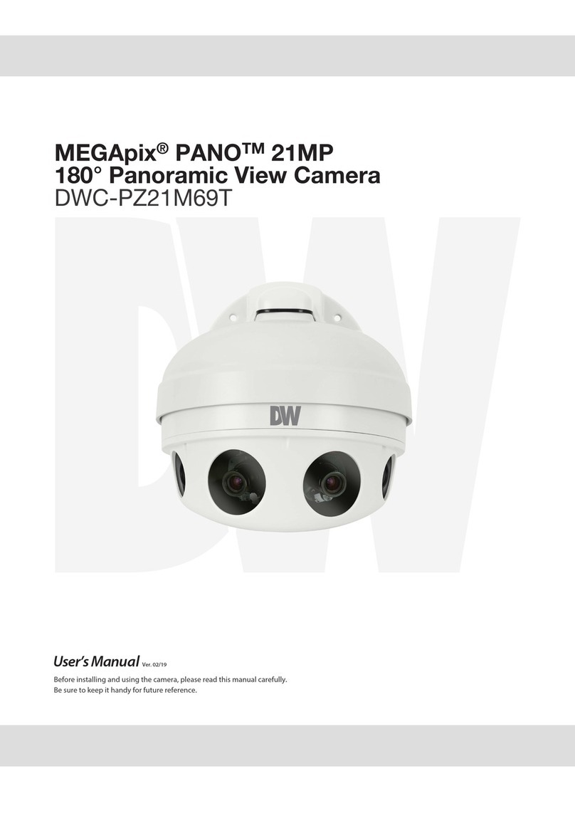 Digital Watchdog MegaPix Pano DWC-PZ21M69T User manual Digital Watchdog MegaPix Pano DWC-PZ21M69T User manual
