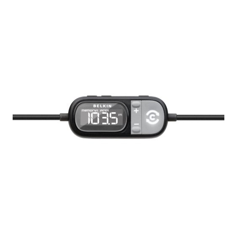 Belkin TUNECAST F8J055 user manual