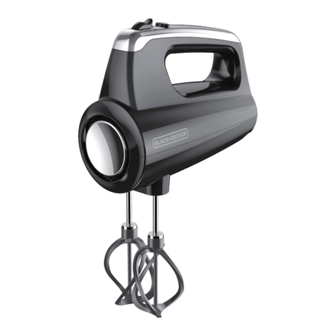 Black & Decker PERFORMANCE MX600B User manual